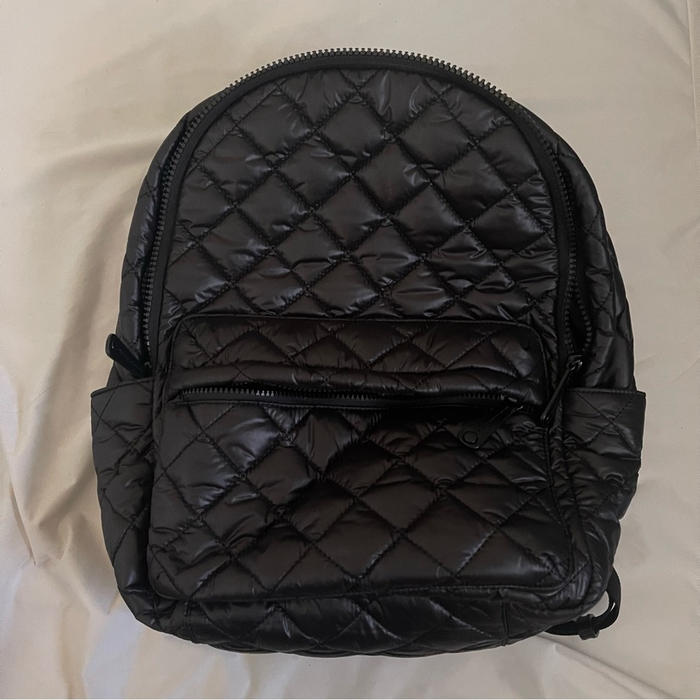 Quince quilted commuter backpack